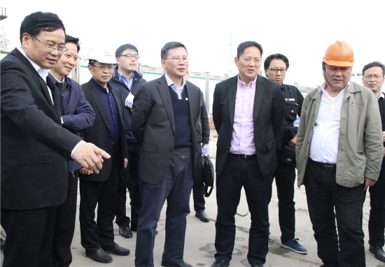 中铁二十三局集团有限公司 集团要闻 喻丕金陪同上海市副市长汤志平到